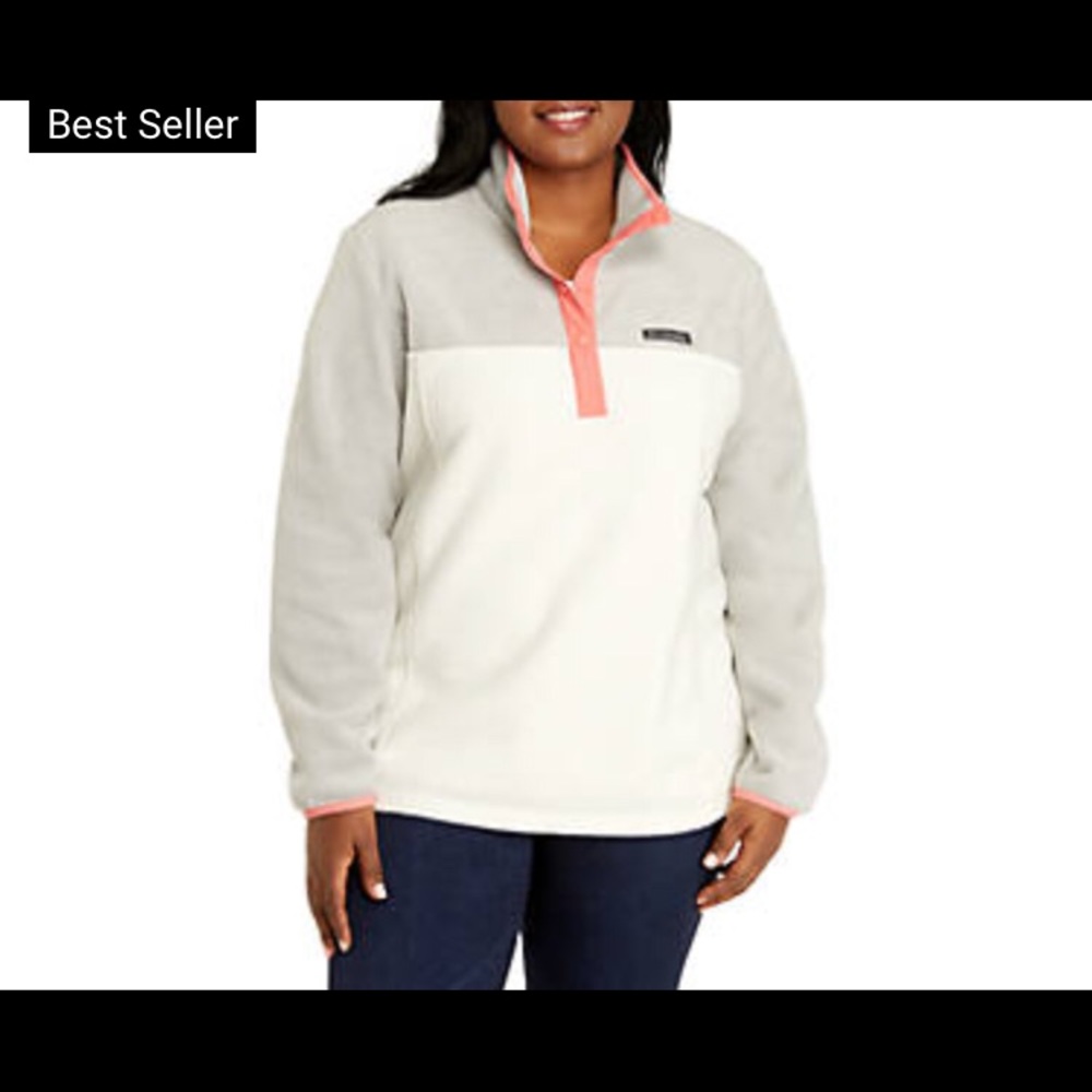 Columbia snap-T fleece pullover